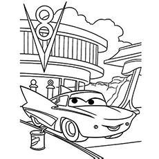 Top 10 Free Printable Disney Cars Coloring Pages Online