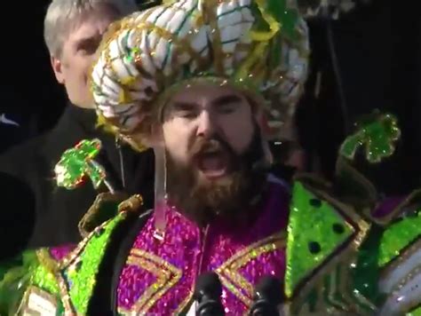 Eagles' Jason Kelce Destroys Everyone In Fiery Super Bowl Parade Speech ...