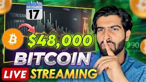 LIVE Bitcoin Pump Trading FREE Signals | BTC to $48,000 ? 17 December ...