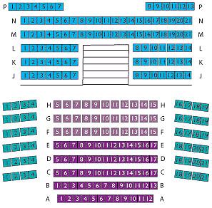 The Lights, Andover | Seating Plan, view the seating chart for the The ...