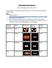 Virtual Lab - Build a Molecule.docx.pdf - PhET Simulation- Build a ...