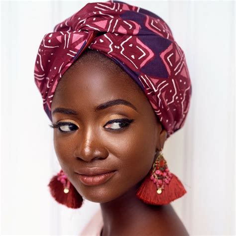 Satin-Lined, African Turban | African turban, Head wraps, Turban headwrap