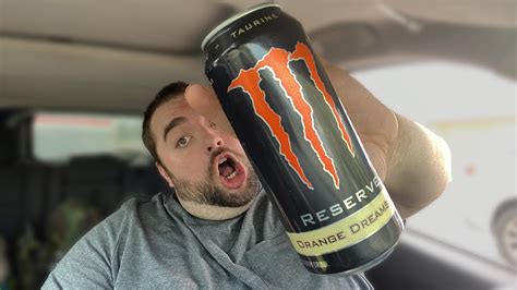 Monster Energy Reserve Orange Dreamsicle Review - YouTube