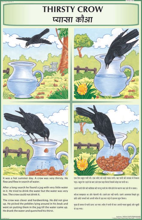 Thirsty Crow Story Chart at Lowest Price in Delhi - Manufacturer ...