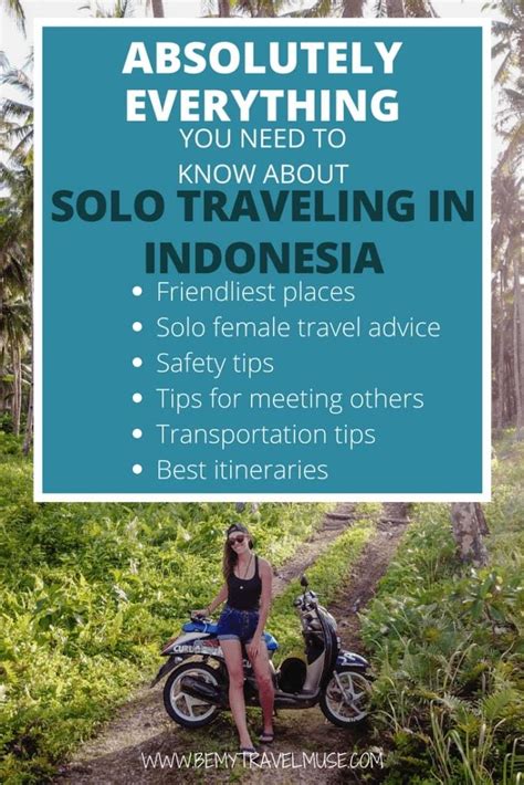 Tips for Traveling Solo in Indonesia