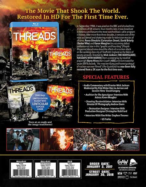 Threads is coming from Severin Films in January 2018 | HNN