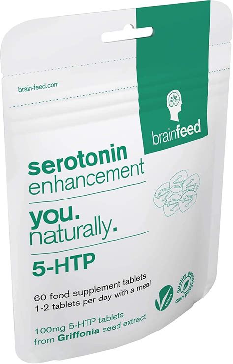 Griffonia Seed 5-HTP 100mg Mood Booster | Natural Serotonin Precursor ...