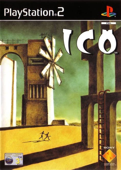 ICO (2001) PlayStation 2 box cover art - MobyGames