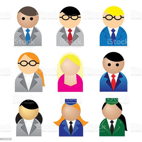 Employee Vector Stock Illustration - Download Image Now - 2015, Adult ...