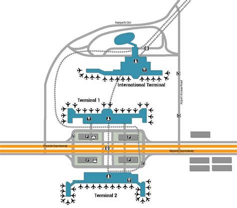 Haneda Airport International Terminal Map