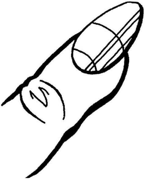 Nail Coloring Page ~ COLORING PAGES WORLD