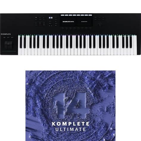 Native Instruments Komplete Kontrol S61 Smart Keyboard Controller with ...