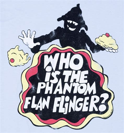 Women's Tiswas Phantom Flan Flinger Light Blue T-Shirt