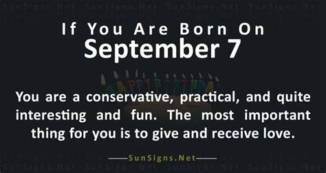 September 7 Zodiac is Virgo, Birthdays and Horoscope - SunSigns.Net