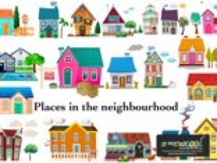 Places In The Neighbourhood Free Activities online for kids in 2nd ...