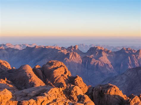 Mount Sinai At Sunrise Stock Photo - Download Image Now - iStock