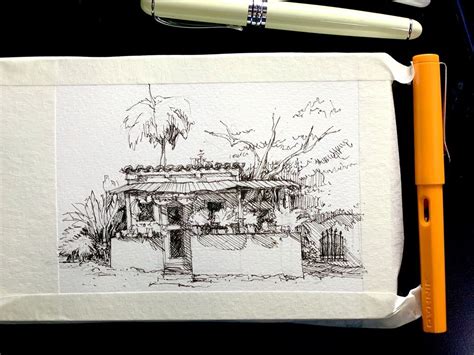 Tiny Ranch Sketch - #inktober2019 Day 18 | Roberth Jordan | Sketch book ...