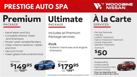 Service Packages - Woodbine Nissan