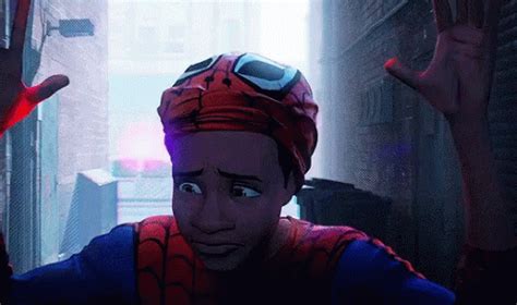 Miles Morales Spider Verse GIF