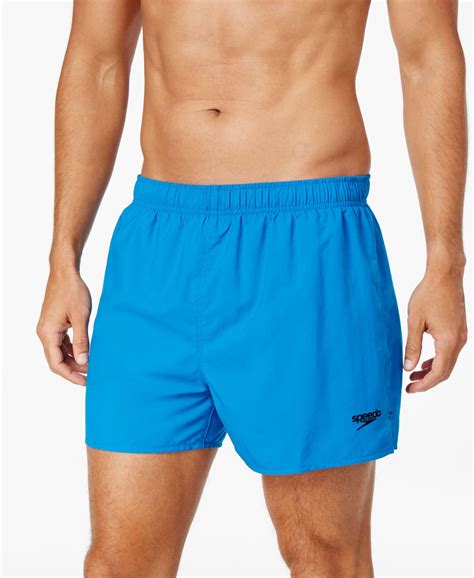 Speedo Quick-dry Performance Surf Runner Swim Trunks, 3" in Blue for ...