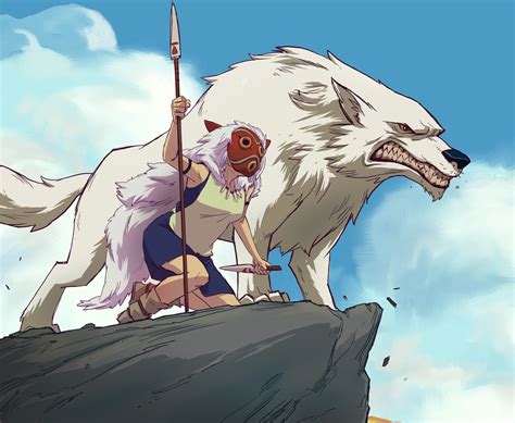 ArtStation - Princess Mononoke fanart