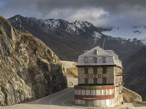 Driving Furka Pass - one of the most iconic roads in Europe