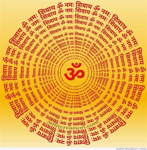 Om Namah Shivay Mantra - SmitCreation.com