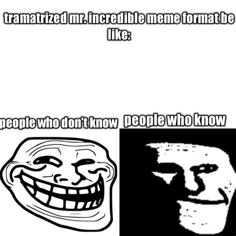 Traumatized troll face : r/memes