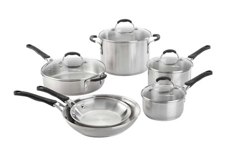 Calphalon 10 Piece Cookware Set, Medium, Stainless Steel | eBay