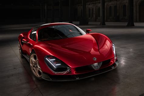 Alfa Romeo's gorgeous new 33 Stradale is a 620-hp throwback | Driving