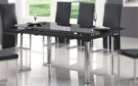 Black-Glass-Top-Dining-Tables-Design-Ideas-With-Stunning-Furniture ...