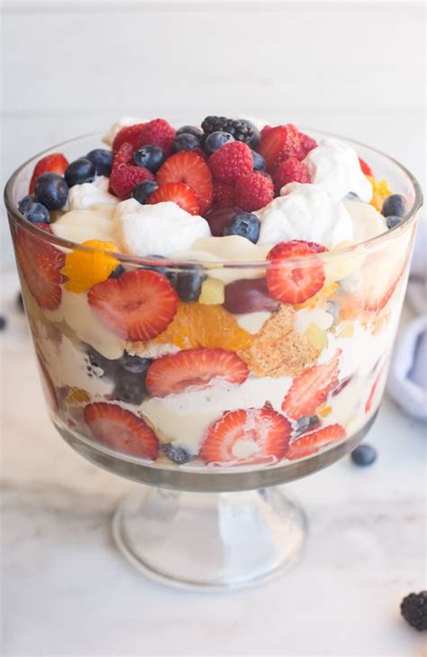 Angel Food Cake Fruit Trifle - The Best Blog Recipes