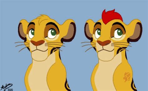 Children's of Kion and Fuli by AngieCK on DeviantArt in 2020 | Lion ...