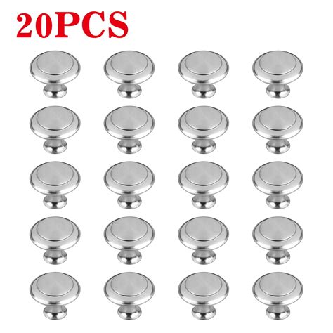 20Pack of Kitchen Cabinet Knobs,1-3/16 in (30 mm),Brushed Nickel ...