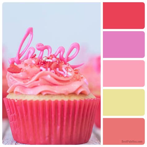 Pink Cupcake - BestPalettes.com