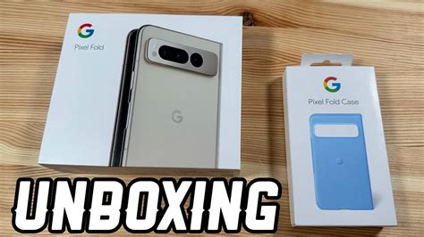 Google Pixel Fold Unboxing And First Impressions | Folding Beauty ...