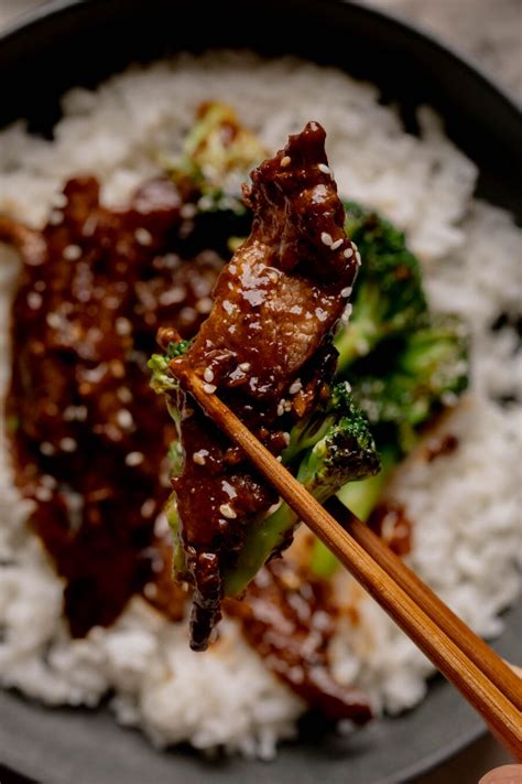 Five Spice Beef and Broccoli - Fanciful Eats