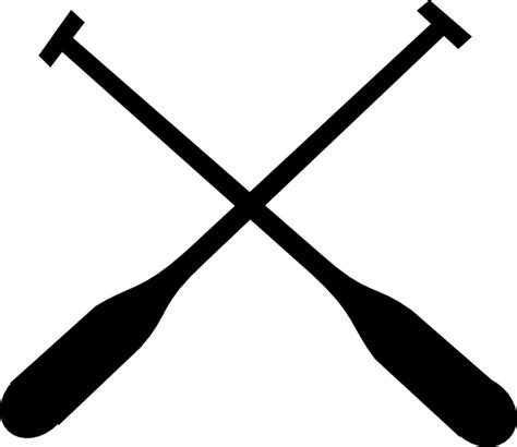 Rowing Oars Clip Art at Clker.com - vector clip art online, royalty ...