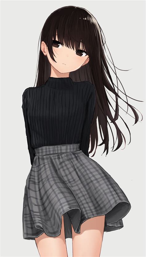 49+ Hoodie Crop Top Cute Anime Girl