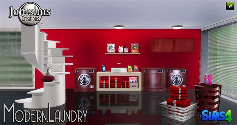 My Sims 4 Blog: Modern Laundry Set by JomSims