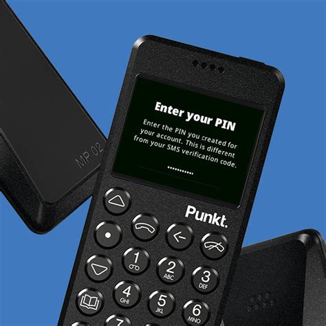 Punkt. MP02 4G design and minimalist phone