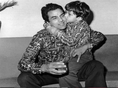 Bobby Deol digs out throwback picture with Dharmendra on his 85th ...