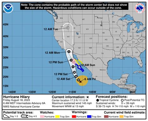 Hurricane Hilary: California, Arizona and Nevada prepare for potential ...