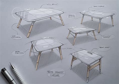 Pin by Cris T. on My Design Sketches | Furniture design sketches ...