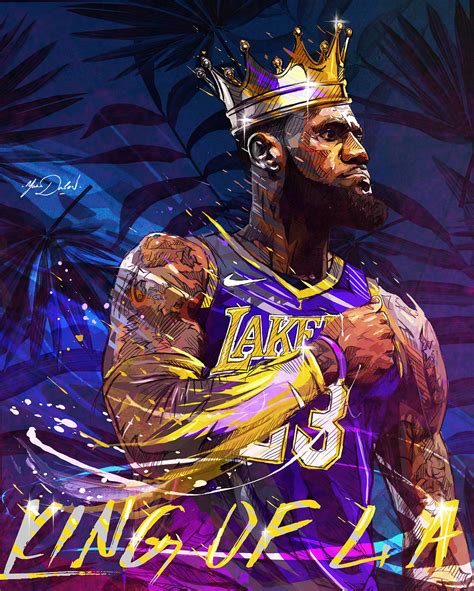 Lebron James- Los Angeles Lakers. :: Behance