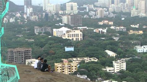 View of IIT Bombay Campus from Hill side - YouTube