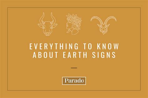 Earth Signs Explained—All About the Zodiac Element - Parade