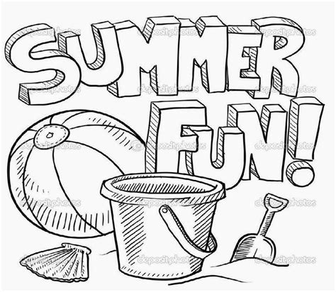 Summer Season Drawing at GetDrawings | Free download