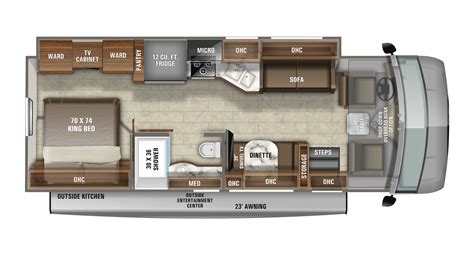 Motorhome Floor Plans With King Bed | Viewfloor.co