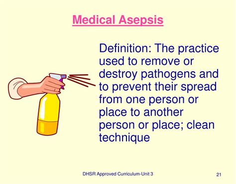 Differences between medical and surgical asepsis - garetja